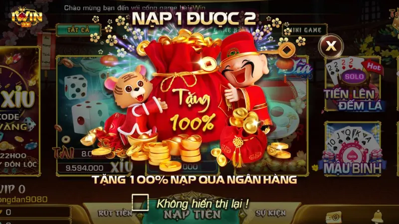 Cơ hội làm giàu với những trò chơi hấp dẫn tại casino IWIN